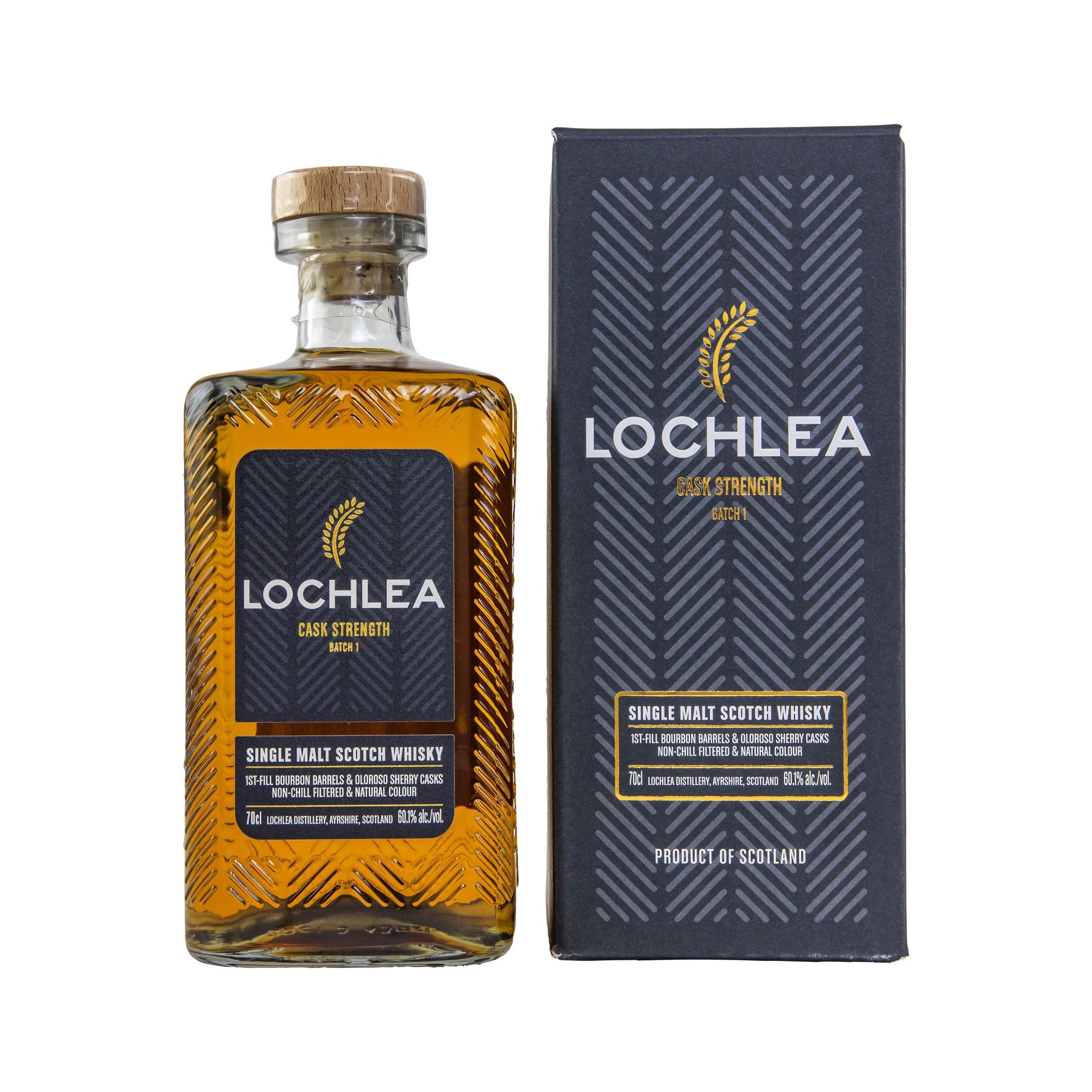 Lochlea Cask Strength Batch #1 - Single Malt Scotch Whisky