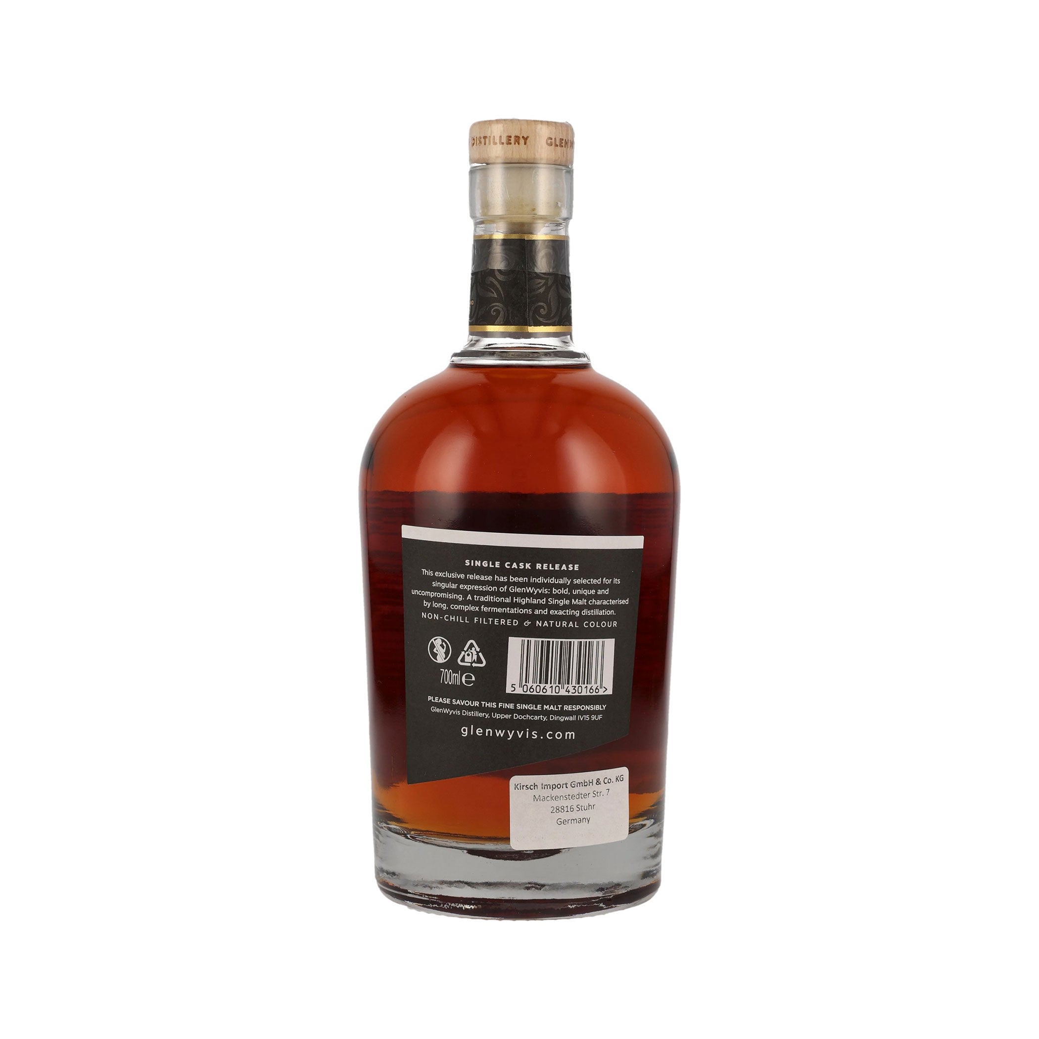 GlenWyvis 2018/2024 - 5 Jahre - 1st Fill Oloroso Single Cask - Highland Single Malt Scotch Whisky