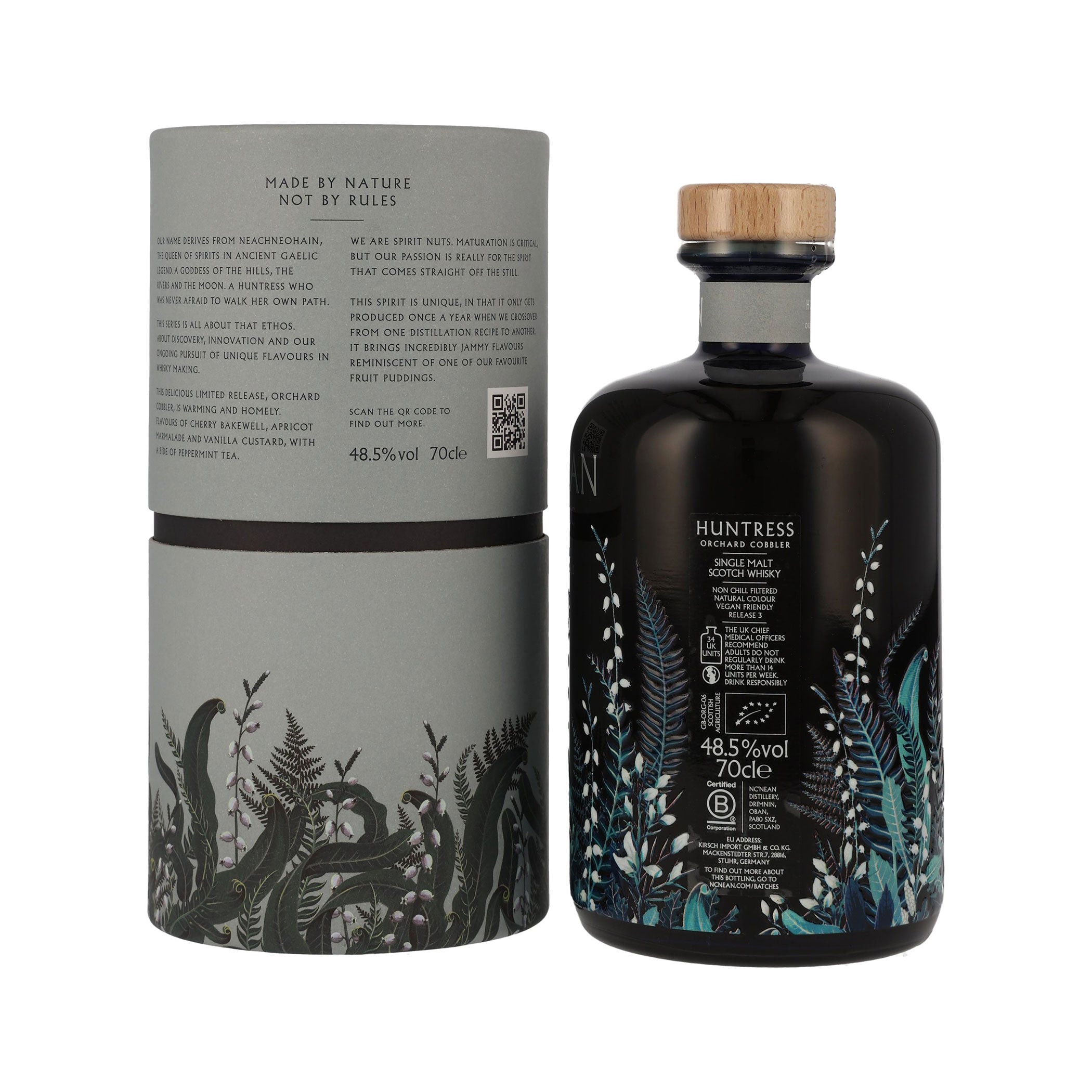 Nc'nean Huntress 2024 - Orchard Cobbler - Organic Single Malt Scotch Whisky