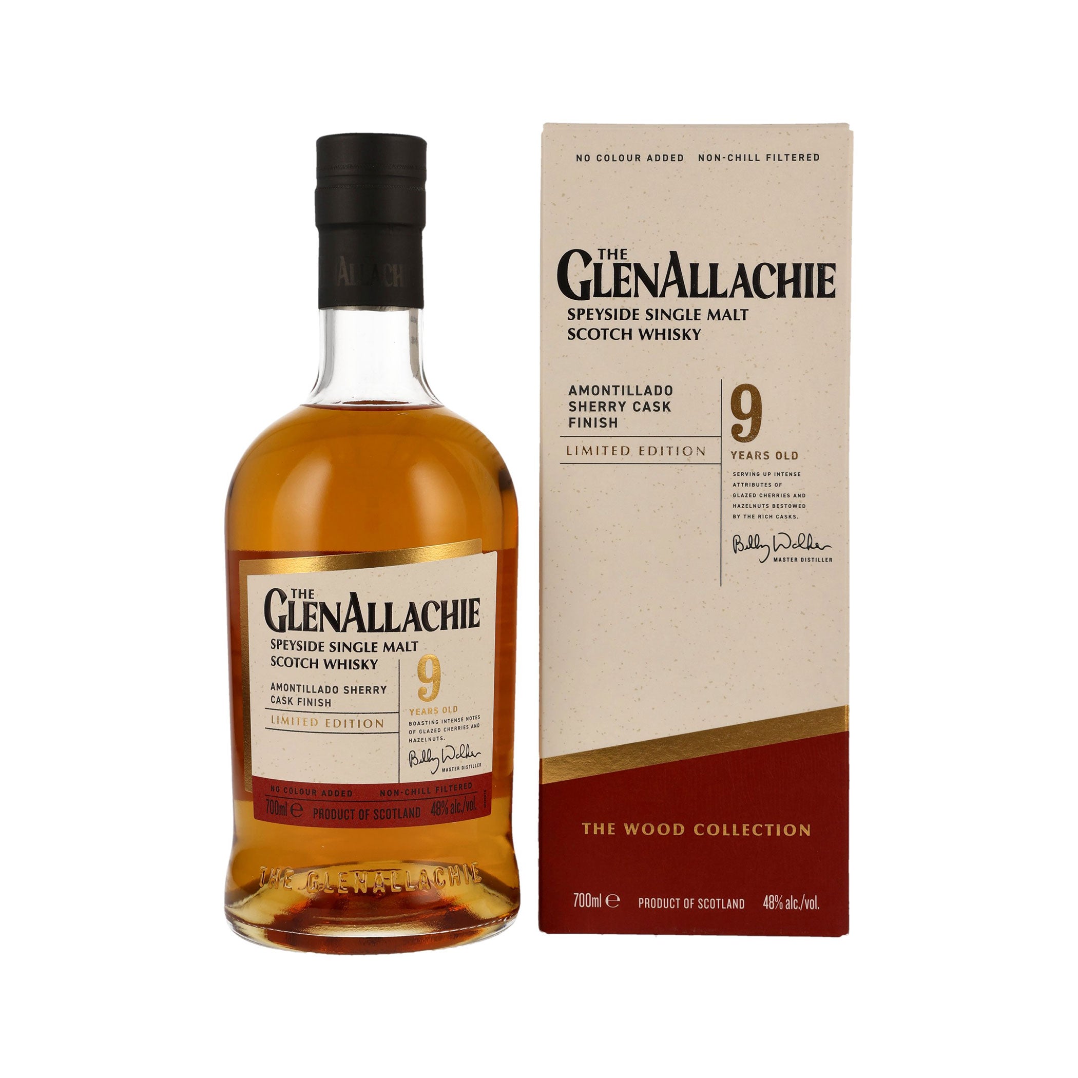 The GlenAllachie 9 Jahre – Amontillado Sherry Finish - Speyside Single Malt Scotch Whisky - GlenAllachie - Feinste Spirituosen