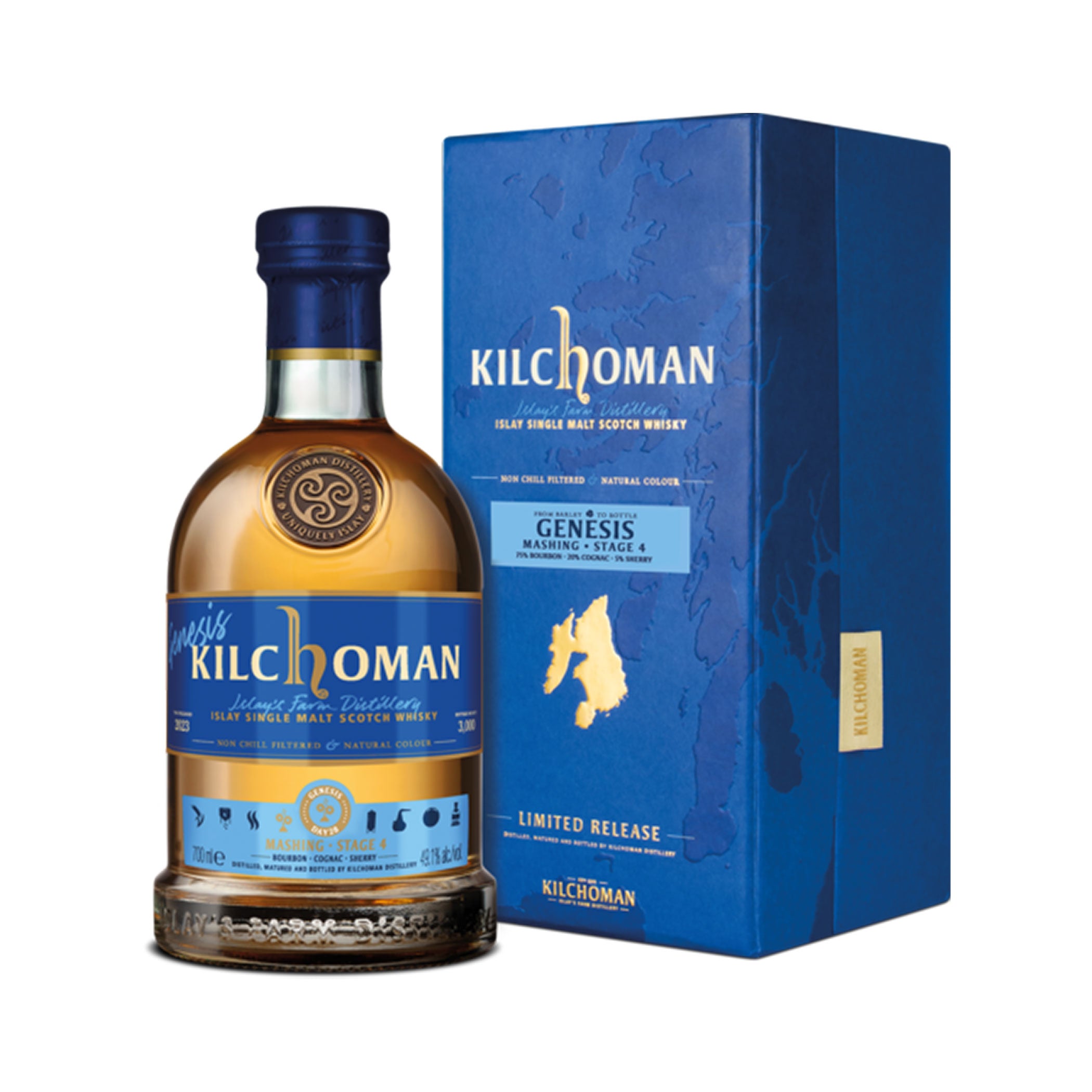 Kilchoman Genesis Mashing - Stage 4 - 2023 - Islay Single Malt Scotch Whisky - Kilchoman - Feinste Spirituosen