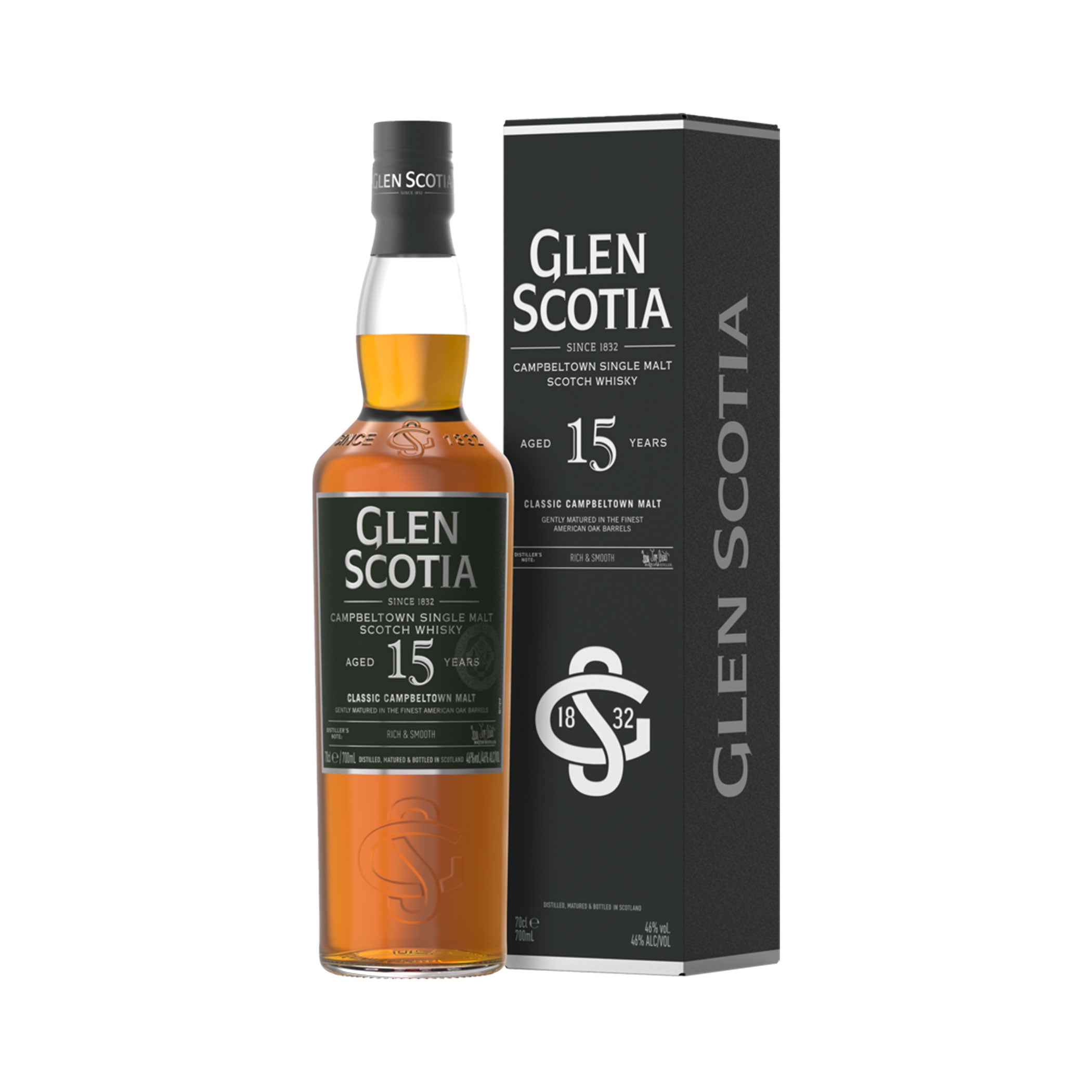 Springbank 15 Jahre Whisky Set  -  1x Springbank 15 Jahre -  1x Glen Scotia 15 Jahre