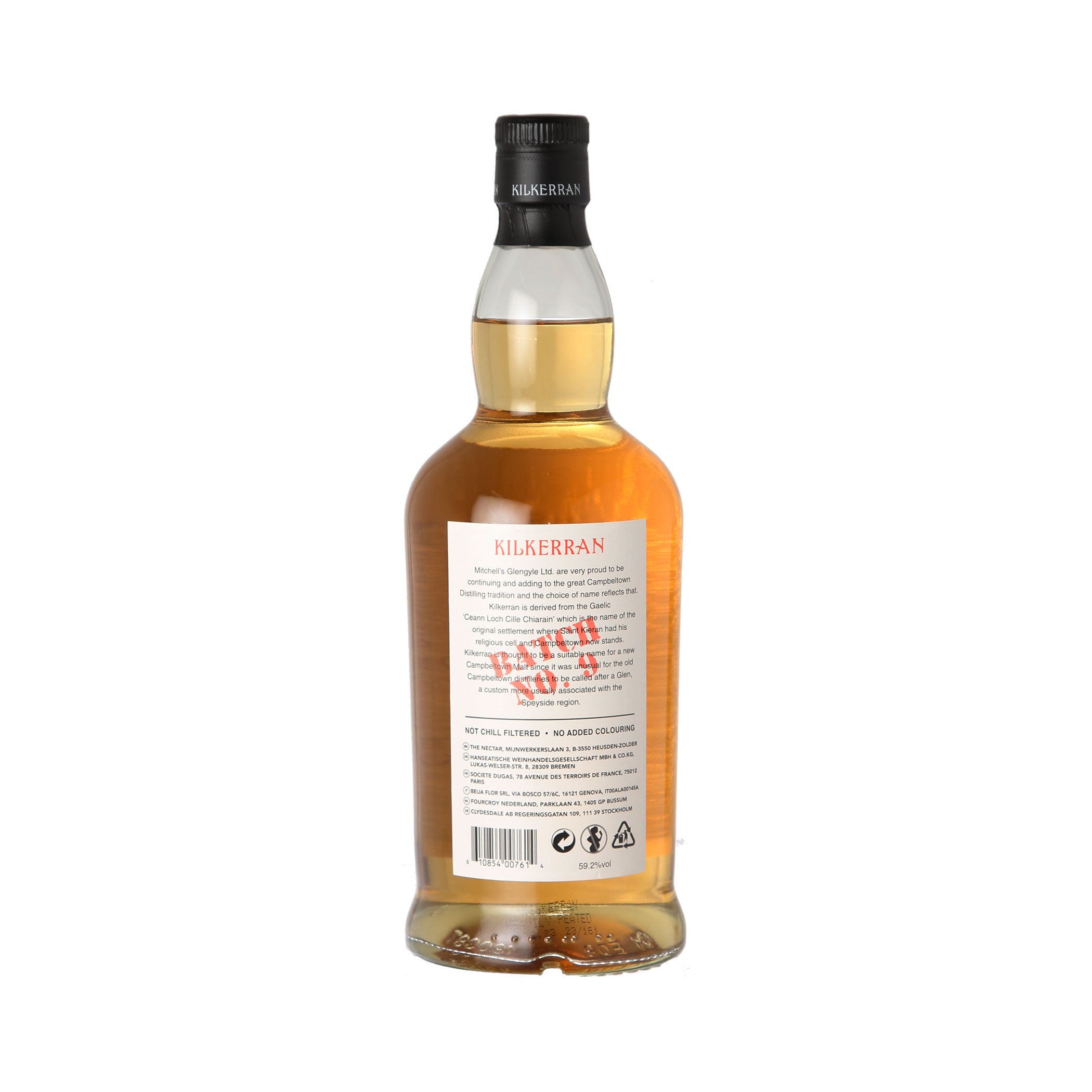 Kilkerran Heavily Peated - Batch 9 - Cask Strength - Single Malt Scotch Whisky