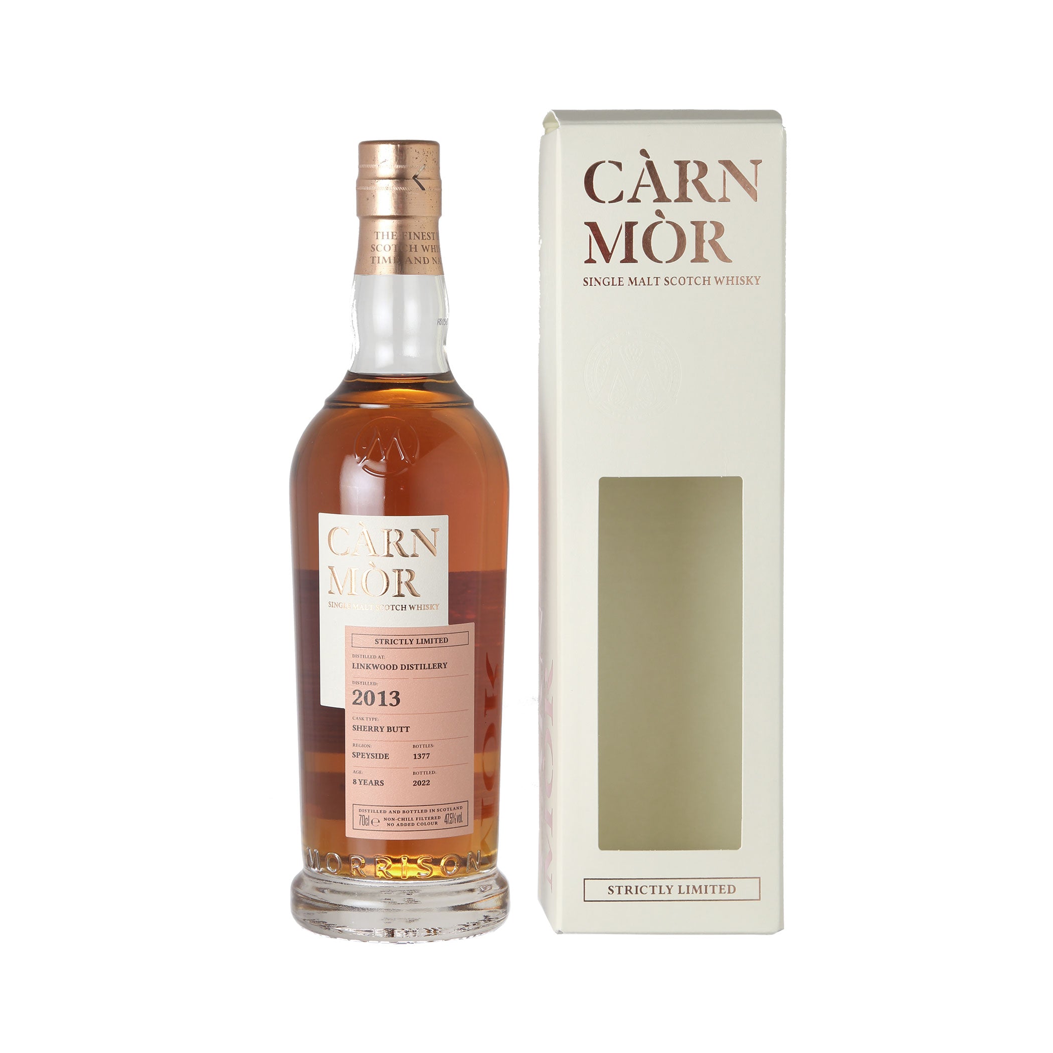 Linkwood 8 Jahre 2013/2022 Sherry Cask - Carn Mor - Strictly Limited