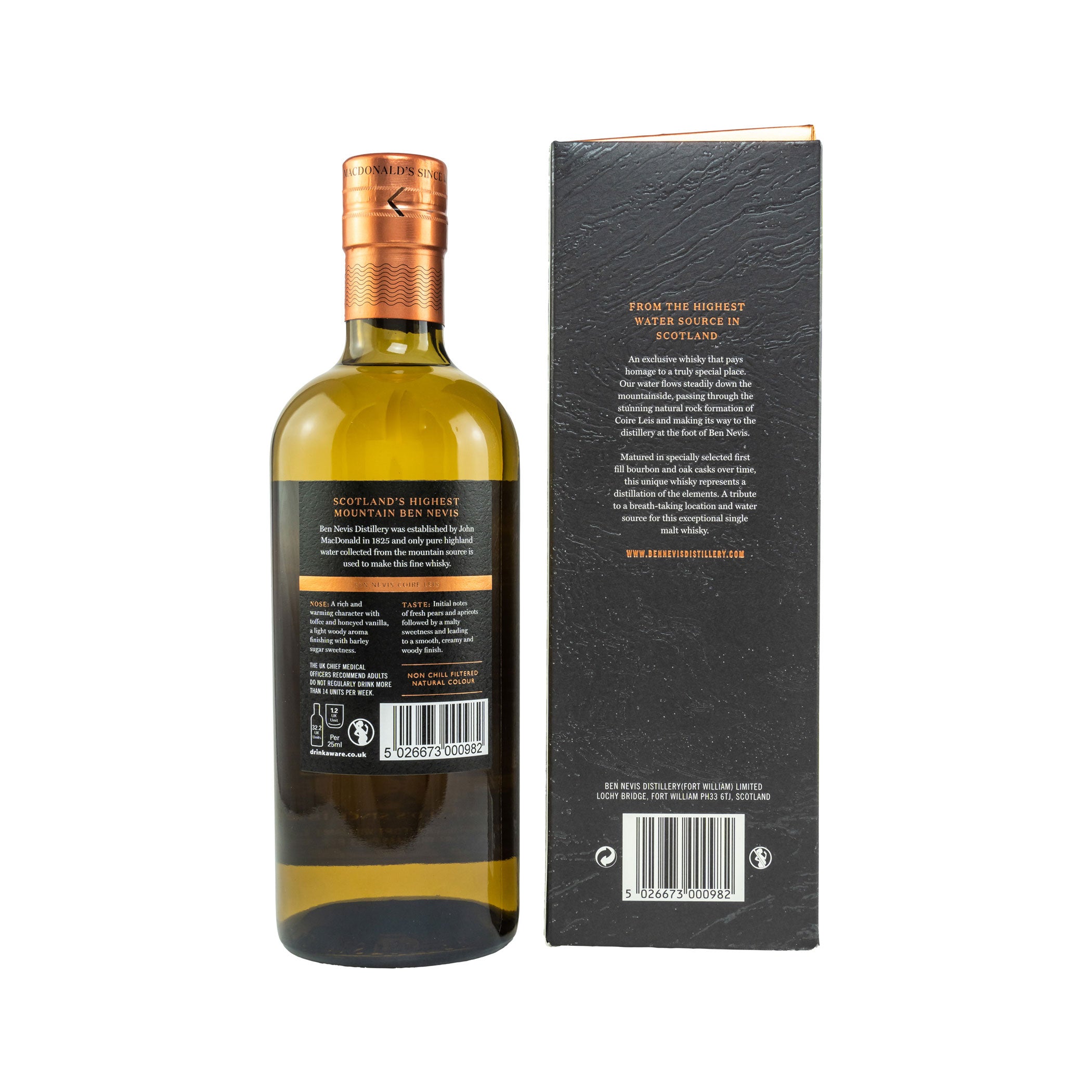 Ben Nevis Coire Leis - Highland Single Malt Scotch Whisky