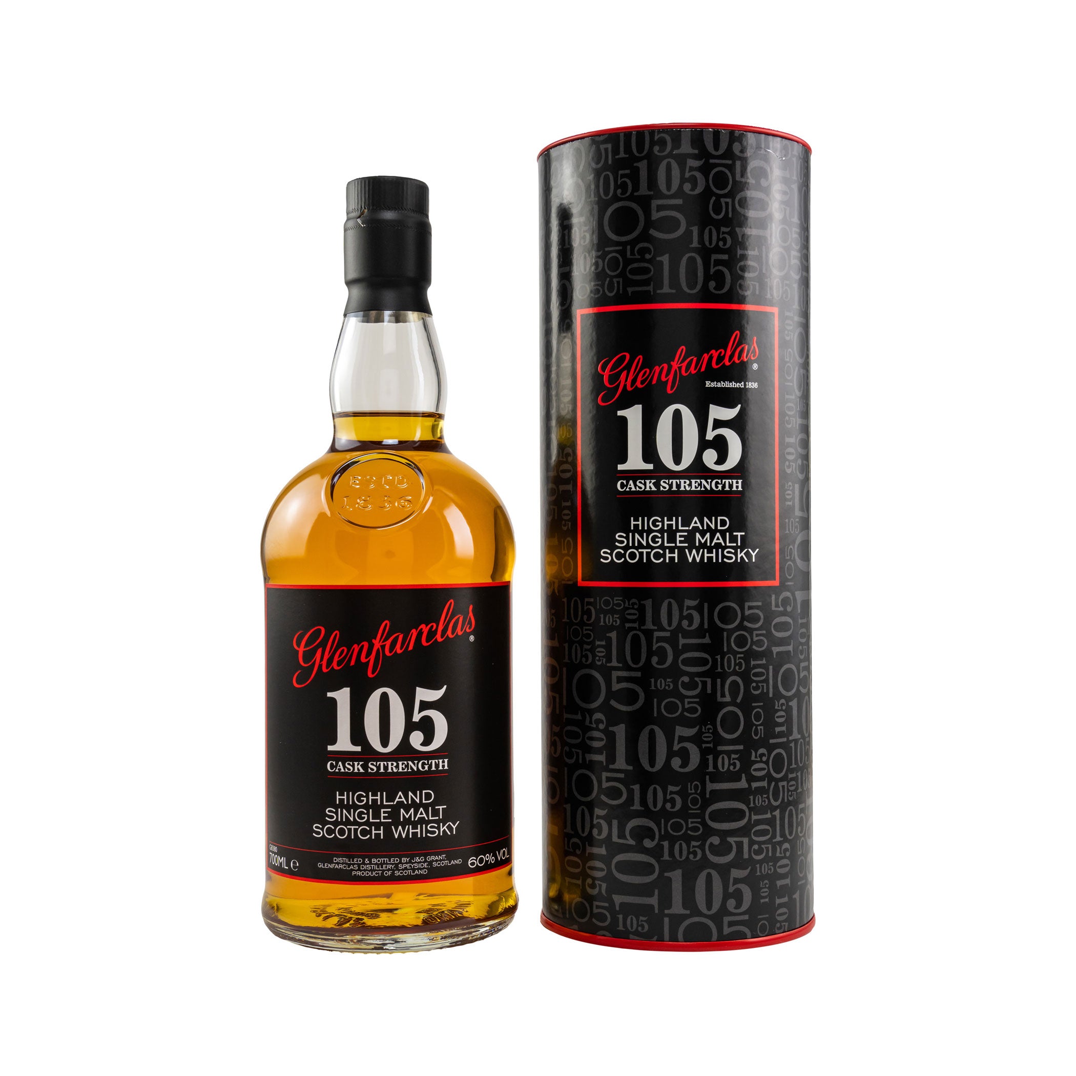 Glenfarclas 105 Cask Strength Single Malt Whisky 60% Vol. - 0,7l
