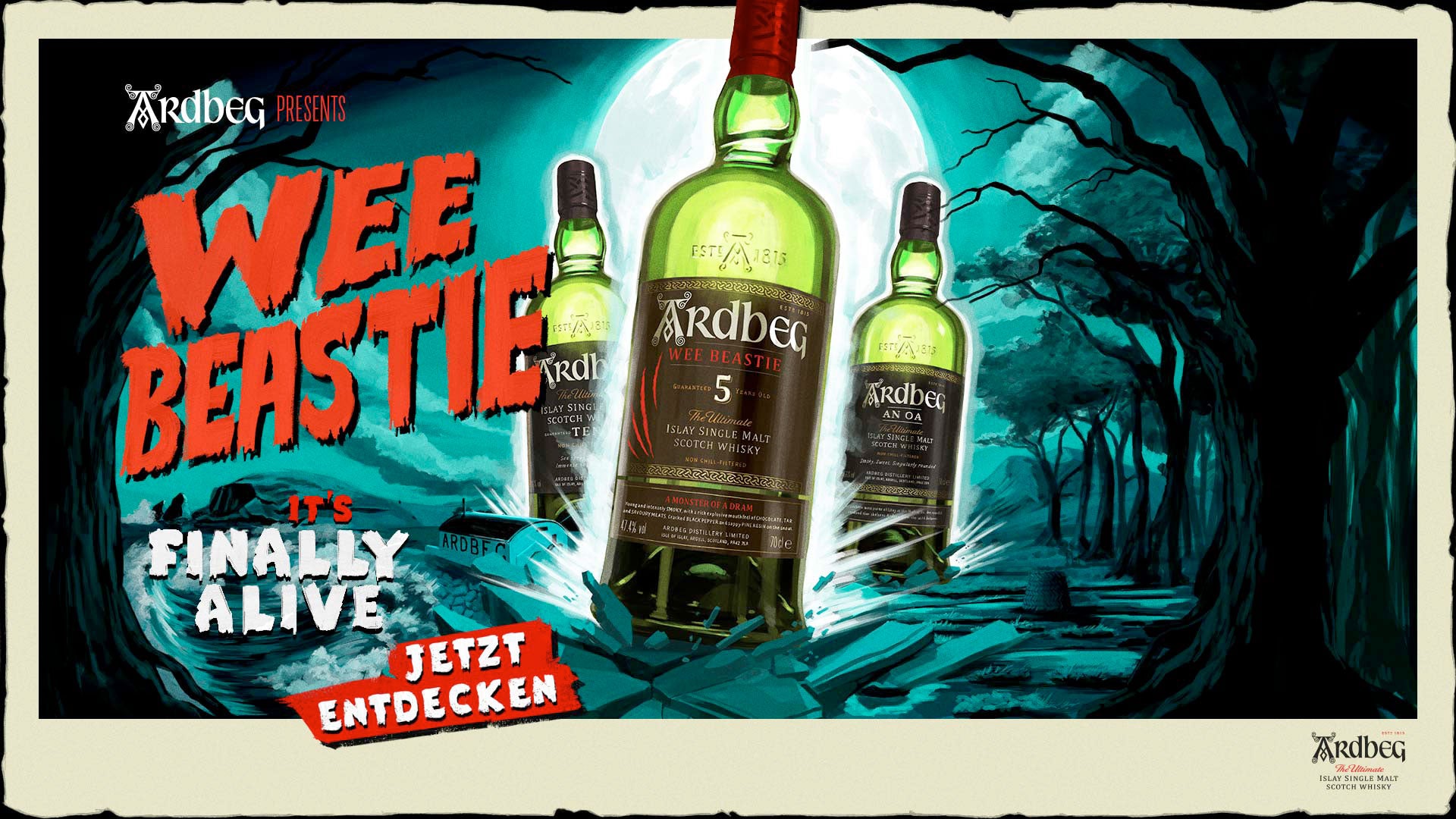 Whisky Ardbeg Wee Beastie – 5 Years Old Islay Single Malt Scotch